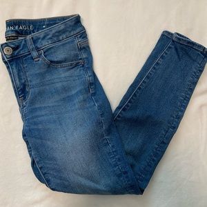 American Eagle Mid Rise Skinny Jeans